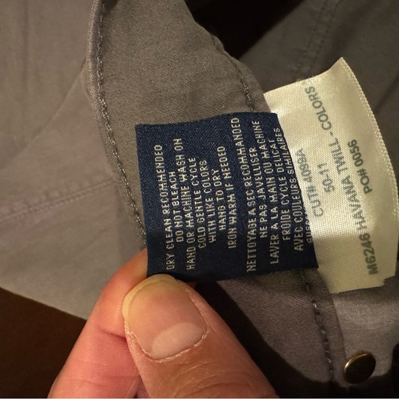 Men's Fidelity Denim 50-11 Havana Twill M6246 Jeans Size 34 Cut #4098A Gray. - Picture 4 of 5